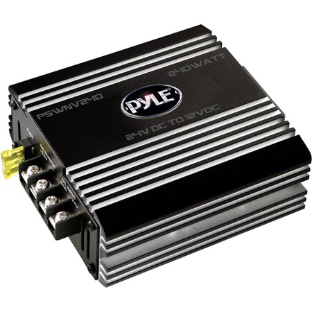 Pyle 24V Dc To 12V Dc Power Step Down 240 Watt Converter With Pmw PSWNV240